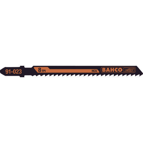 Bahco Jigsaw Blade, 8 teeth, effective blade length 74mm, 91-023-5P, 1 PK