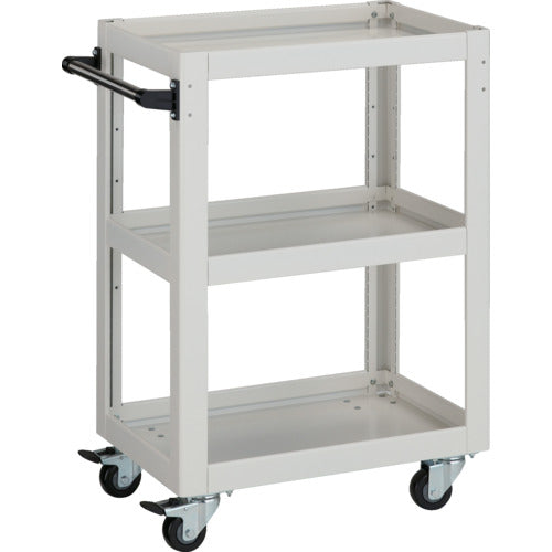 TRUSCO Tool Wagon Dolphin Height Adjustable W600 4 Wheels Swivel Urethane Wheels White DLWS-A963UJ-W 1 Unit