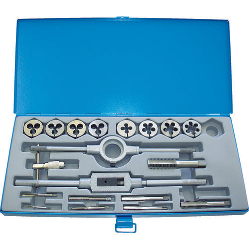 TRUSCO Hand Tap Die Set SKS Whitworth Thread T-HT38D-WS 1 S