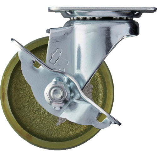 ハンマー プレート式キャスター 自在SP付 イモノ車 75径 413S-C75 1 個