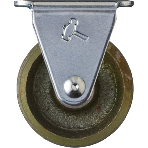 해머 플레이트식 고정 주물 캐스터 32 지름 G 시리즈 420R-C32 1개