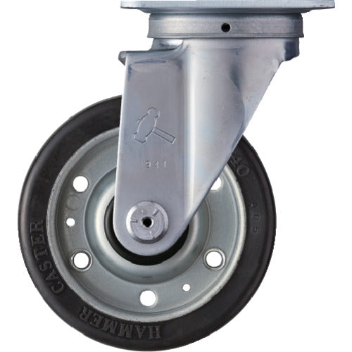 Hammer, wide rubber B wheel, 420S-WRB125, 1 piece