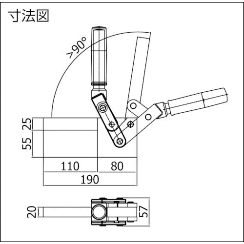SPEEDY B 【売切廃番】 スピーディブロック 重荷重 縦型 1000F 1000F 1 個