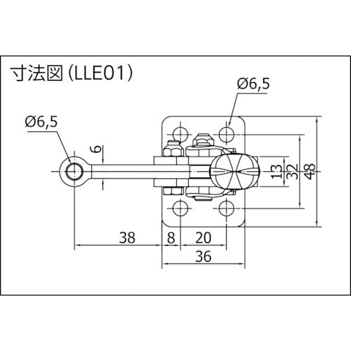 SPEEDY B Speedy Block Heavy Load Vertical Type LLE01 LLE01 1 pc