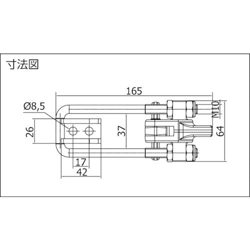 SPEEDY B 【売切廃番】 スピーディブロック 引型 1400T3 1400T3 1 個