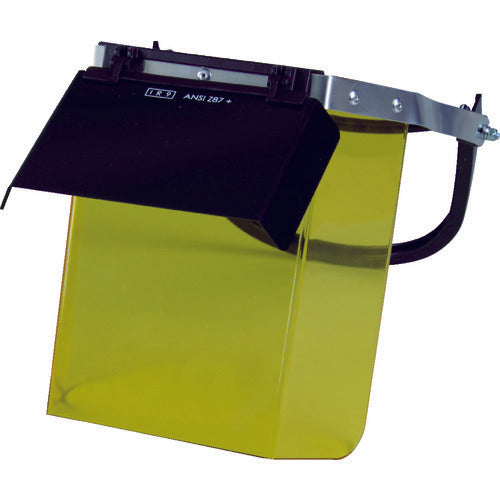 TRUSCCO 이중 방재면 차광·옐로 헬멧 장착 타입 차광도 #9 TBM-603YW 1개