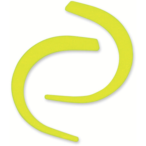 TSUYORON Fluorescent sticker for hooks Fluorescent sticker for hooks Yellow (1 sheet) SEAL YELLOW 1 sheet