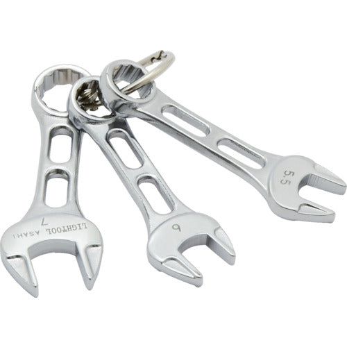 ASH Light Tool Combination Spanner Petitcon Set of 3 (Small) LCWUS31 1 S