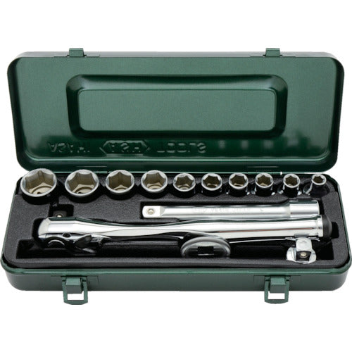 ASH Revo Wave Hexagonal Socket Wrench Set 12.7 x 14PCS VJS4201 1 S