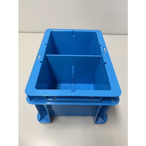 DIC F형 컨테이너 F-5용 단수용 칸막이판 파랑 F-5SB 1장