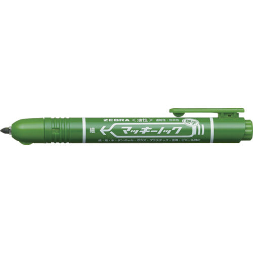 Zebra Macky Knock Fine Tip Green P-YYSS6-G 1 pc