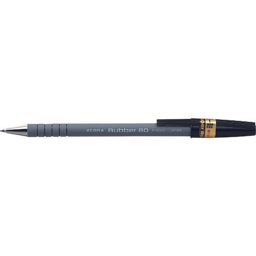 Zebra Ballpoint Pen Rubber 80 Black R-8000-BK 1 piece