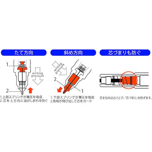 ゼブラ シャープペンシル デルガード タイプLx 0.5 青 P-MA86-BL 1 本