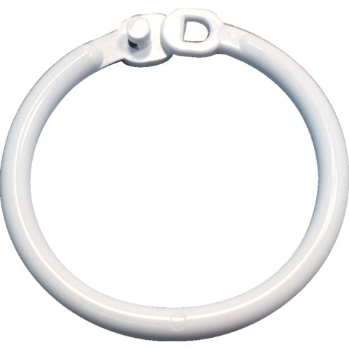 TRUSCO Plastic Card Ring 4.0mm x Φ35mm 10 pieces TKRJ-35 1 bag