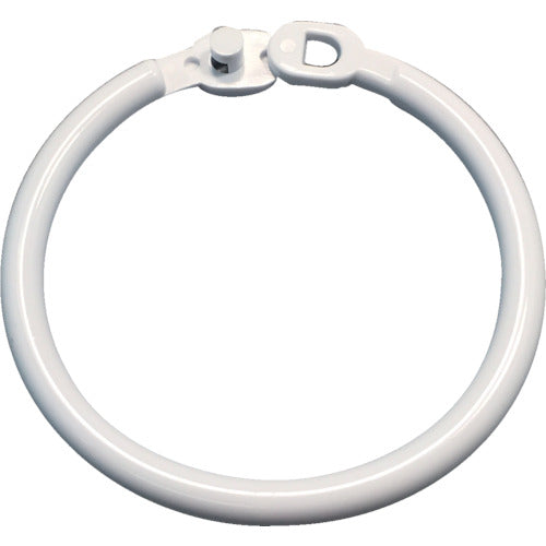 TRUSCO 樹脂製カードリング 5.0mmXΦ50mm 10個入 TKRJ-50 1 袋