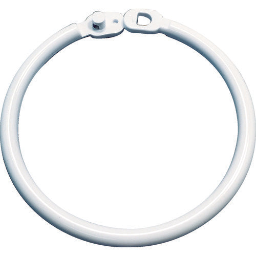 TRUSCO 樹脂製カードリング 5.0mmXΦ60mm 10個入 TKRJ-60 1 袋