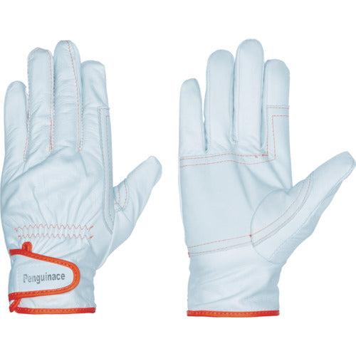 펭귄 에이스 국산 소 가죽 장갑 레인저 아테츠키 (오렌지 프리 사이즈) TH-501 1 쌍