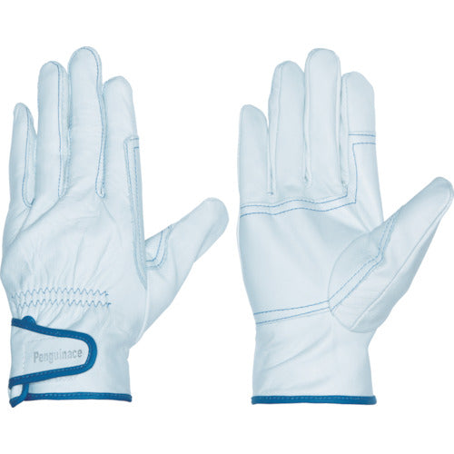 펭귄 에이스 국산 소 가죽 장갑 레인저 아테츠키 (블루 프리 사이즈) TH-518 1 쌍