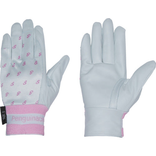 ペンギンエース 国産クレスト甲メリ・サイズプリント 白(S) TH-548 1 双