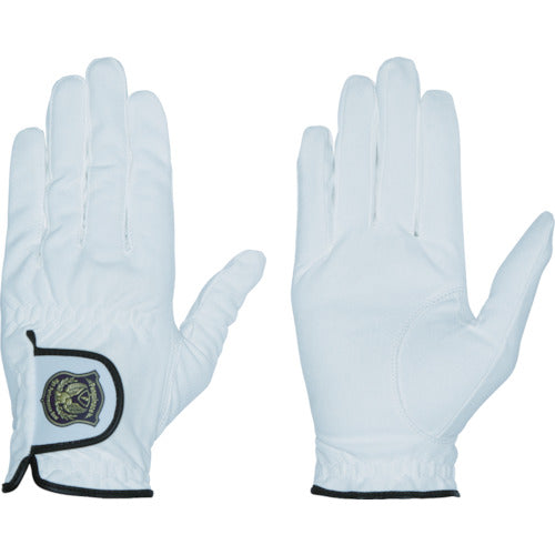 Penguin Ace Synthetic Leather Gloves Police Japan G-203 White L G-203-WL 1 pair