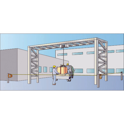 Reelex 배리어 로프릴(로프 길이 20m) BRR-1220 1대
