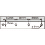 カール 4穴パンチ No.435−K ブラック 穿孔枚数 10枚 NO.435-K 1 個