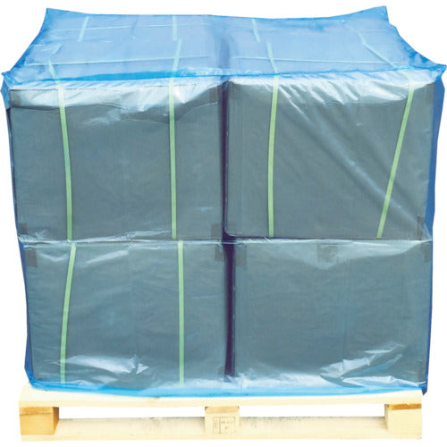 アサヒ カラーパレットカバー 1150X1150XH1300mm 静電タイプ 青 CPC-B 1 枚