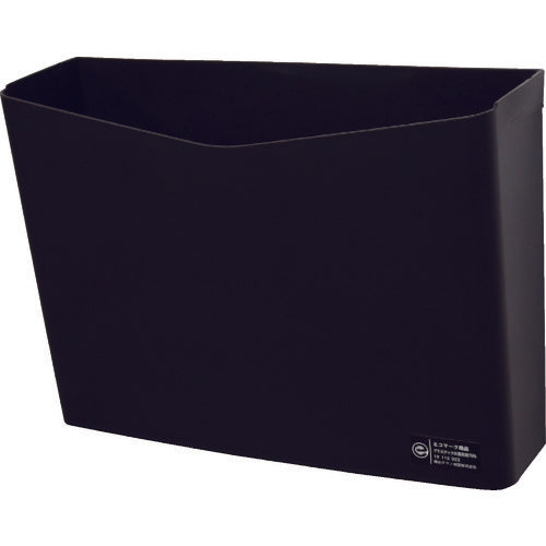 積水 リサイクルペーパーポケット フタなし 黒 SRPPHB 1 個