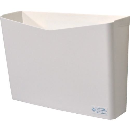 積水 リサイクルペーパーポケット フタなし 白 SRPPHW 1 個