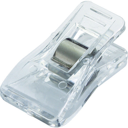 TRUSCO Stand Clip, Transparent, Pack of 30, TSG30-TM, 1 PK