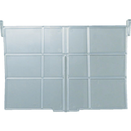 TRUSCO Partition Plate for Short F-5, Transparent, F-5S-TM, 1 Piece