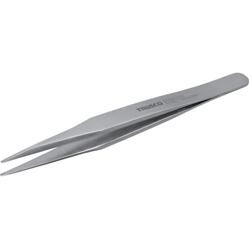 TRUSCO 【매진 폐번】 ■두께 스테인리스제 핀셋 130 mm 첨단 폭넓은 타입 TSP-61 1개