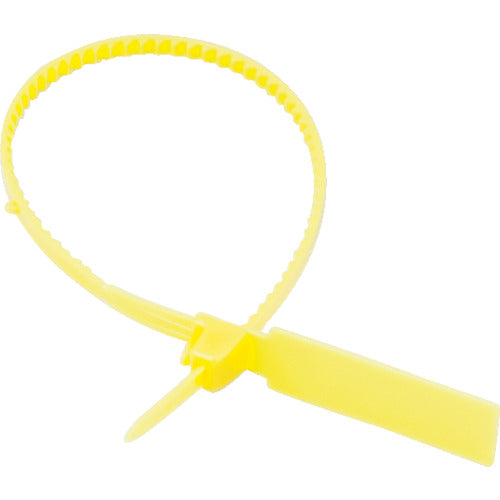 TRUSCO セキュリティータイ長さ238mm 表示可能タイプ 黄 100本入 TSCTH240-Y 1 袋