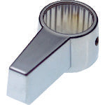 TRUSCO Cylinder Lock Knob Lock Knob Chrome CL-CA055 1 pc