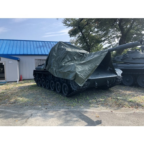 ユタカメイク #4000 ODグリーンシート 5.4m×5.4m OGS-413 1 枚