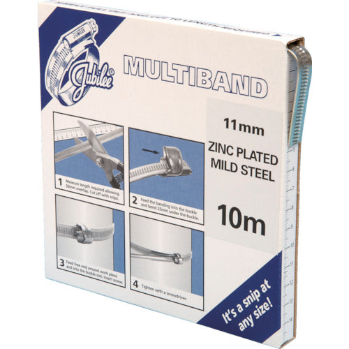 JUBILEE 멀티 밴드만 11mm 폭 10m(1개) MB1701 1개