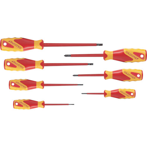 GEDORE Insulated Screwdriver Set 7-Piece Set 1616048 1 S