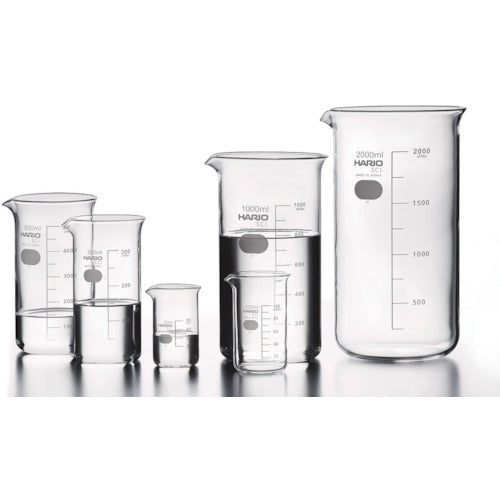 HARIO 톨 비커 기준 눈금 첨부 200ml TB-200-SCI 1개