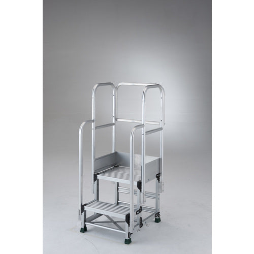 TRUSCO H900 階段両手すり天場三方 TSF−255用 TSF-TE20-250 1 S