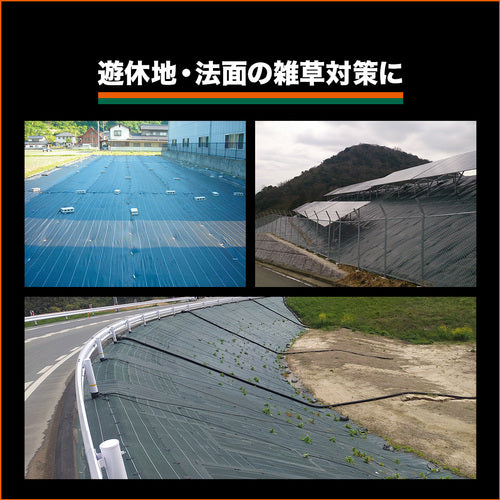 TRUSCO 防草シート 耐候3年 2.0mx50m TBO3-2050 1 巻