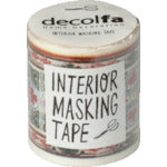 니톰스 인테리어 마스킹 테이프 50 타일 레드 M3607 1 개