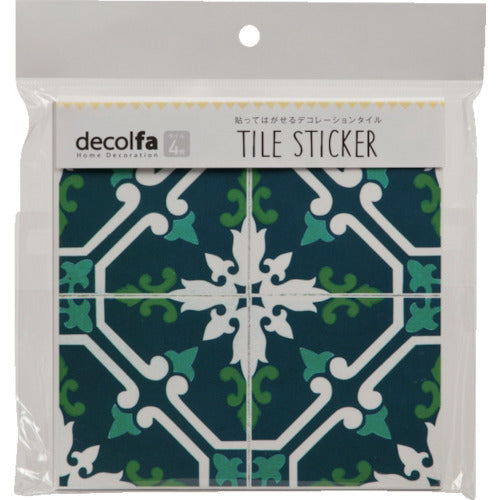 니톰스 타일 스티커 다크 블루 M4006 1 개