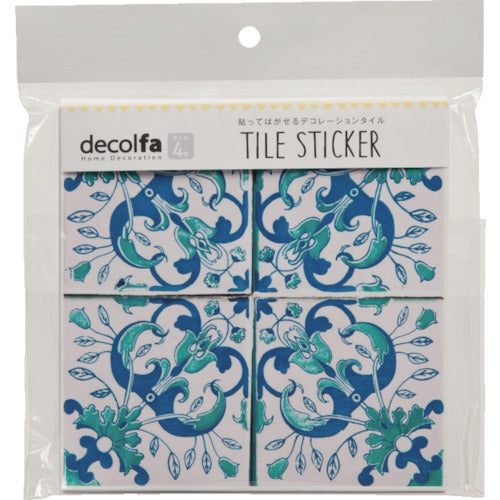 ニトムズ タイルステッカー ブルーG M4007 1 個