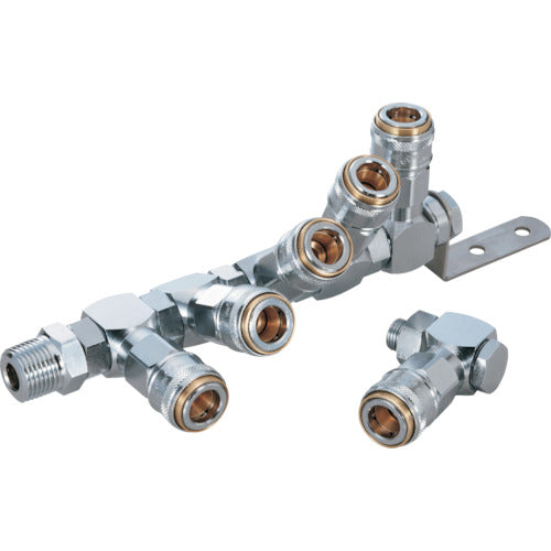 Yamato Multi-Custom Connection Branch Coupling (Male/Female Threads) MR-2F-M 1 pc