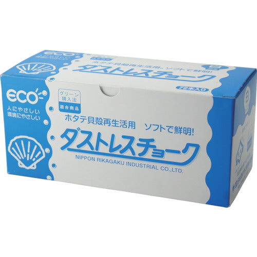 ダストレス チョーク 72本入 白 DCC-72-W 1 箱