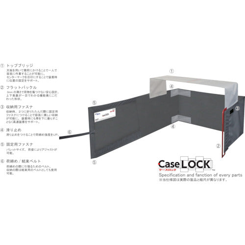Maruichi Case Lock 45-SM 450 width x 4300 mm CL-45-SM 1 piece