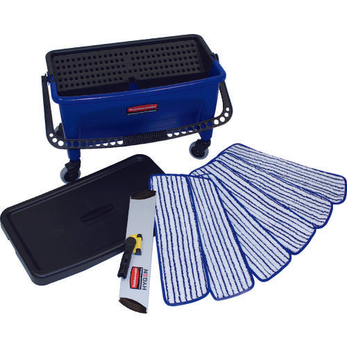 ラバーメイド マイクロファイバー 仕上げ用モップセット RMQ050 1 個