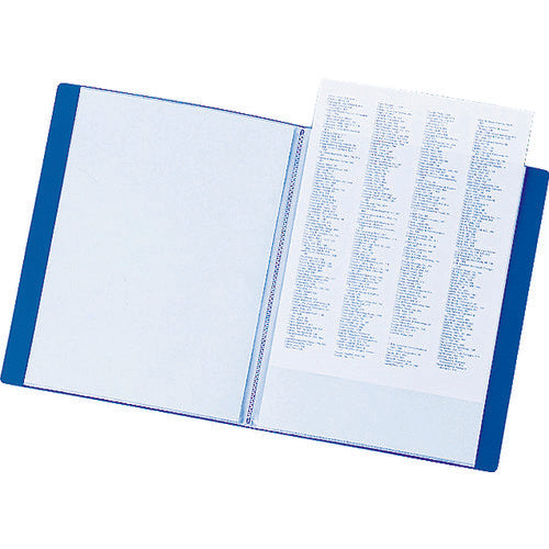 LIHIT A4/S Clear Book (60 sheets) Blue G3203-8 1 book