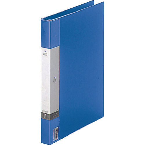LIHIT A4 Clear Book <Pocket Exchange Type 35 Sheets> Blue G3803-8 1 Book