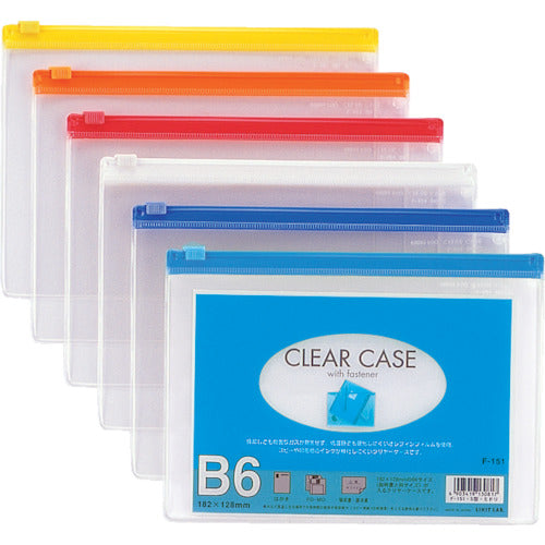 LIHIT B6 클리어 케이스(가로형) 쪽 F151-AI 1장
